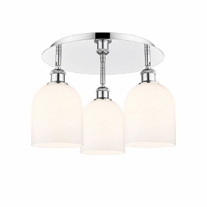 Innovations Lighting Bella 3 - Light Flush Mount in  Polished Chrome - 1 of 1