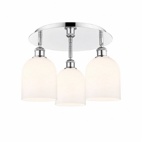 Innovations Lighting Bella 3 - Light Flush Mount in  Polished Chrome - image 1 of 1