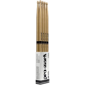 Promark Classic Forward Hickory Oval Wood Tip Drum Sticks 4-Pack - 1 of 1
