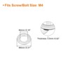 Unique Bargains 304 Stainless Steel Screw Bolt Electronic Repair Automotive Ultra Thin Flat Washers - 2 of 4