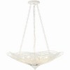 Crystorama Lighting Doral 6 - Light Chandelier in  Matte White - 3 of 4