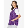 Only Necessities Plus Size Snap-Front Apron - 4 of 4
