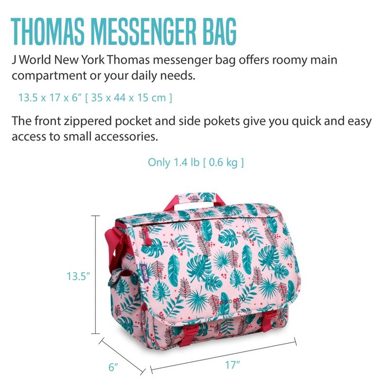 JWorld Thomas Laptop Messenger Bag, 3 of 10