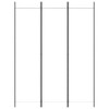 vidaXL 3-Panel Room Divider White 59.1"x78.7" Fabric - 3 of 4