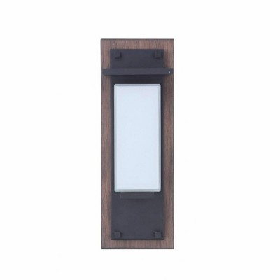 Craftmade Lighting Heights 1 - Light Wall Light in  Whiskey Barrel/Midnight