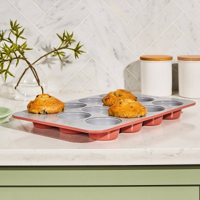 Caraway Home Nonstick Ceramic Muffin Pan - Thumbnail 5