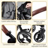 2-in-1 Baby Stroller Reversible Stroller, Bassinet with One-Hand Fold for Easy Access Stroller with Recliner and Extra Large Canopy - 2 of 4