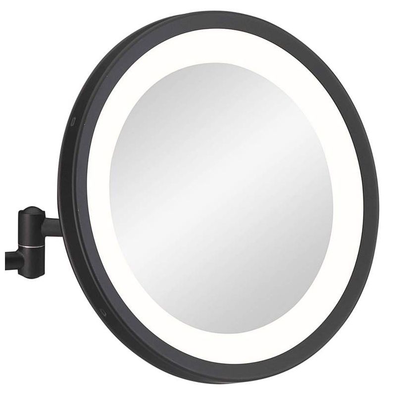 Aptations Kimball & Young Single-Sided LED Round Arm Wall Mirror, 4 of 7