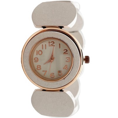 Olivia Pratt Stretch Wooden Watch