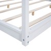 NicBex Twin Size Wooden Canopy Bed, Modern Platform Bed Frame with Fence for Boy and Girl, Easy Assembly - 4 of 4