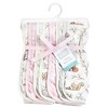 Hudson Baby Infant Girl Muslin Burp Cloth 7pk, Enchanted Forest, One Size - 2 of 4