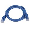 Monoprice Cat6 Ethernet Patch Cable - 3 Feet - Blue | Network Internet Cord - RJ45, Stranded, 550Mhz, UTP, Pure Bare Copper Wire, 24AWG - Flexboot - 2 of 4