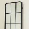 VIP Metal 47 in. Black Framed Wall Mirror - 3 of 4