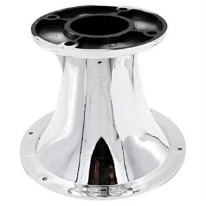 DEEJAYLED 2" BOLT ON HORN BLACK SILVER - 1 of 1