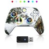 Aukfa X15 PC Controller: Hall joysticks/triggers, RGB, no drift. Wireless Bluetooth for PC, Android, Steam, Switch,White - 2 of 4