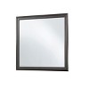GlasFlength Decorative Wall Mirrors Square Accent Mirror Wall Mirror Polished Mirror Decorative Mirror for Living Room, Gray, 38.19"*0.87"*38.19" - 4 of 4