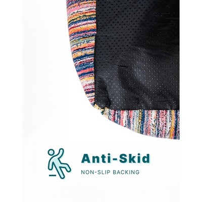 Large Colorful Orthopedic Rectangular Pet Bed