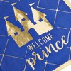 Blue Panda 219-Piece Castle Theme Dinnerware Set for Royal Prince Baby Shower decorations (Serves 24) - 3 of 4