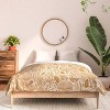 Deny Designs 3pc Full/Queen Iveta Abolina Mushrooms Cream Comforter Bedding Set - 3 of 3