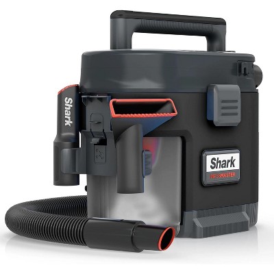 Shark MessMaster 1 Gallon Portable Wet/Dry Vacuum for Pets, Cars Charcoal - Refurbished