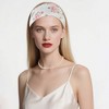 Unique Bargains Fresh Flowers Wide Headband White 1 Pc - 2 of 4