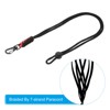 Unique Bargains Braided Adjustable Cord Lock Snap Hook Badge Lanyards 19" - 3 of 4