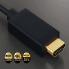 SANOXY 3ft Gold Plated Premium DisplayPort 1.2 to 4K HDMI Male to Male Cable - 3 of 4