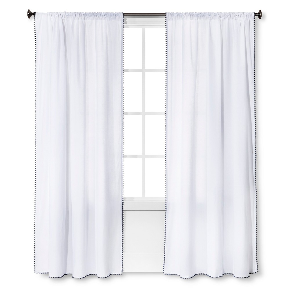 Upc 490680331691 Nate Berkus Mini Fringe Curtain Panel True