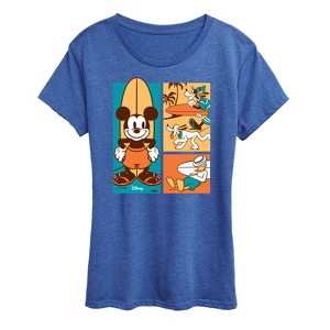 Women's - Disney - Mickey & Friends Short Sleeve Graphic T-Shirt - 1 of 4