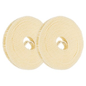 Unique Bargains Foldable Portable Camping Hotel Clothesline with Hooks 2 Pcs - 1 of 4