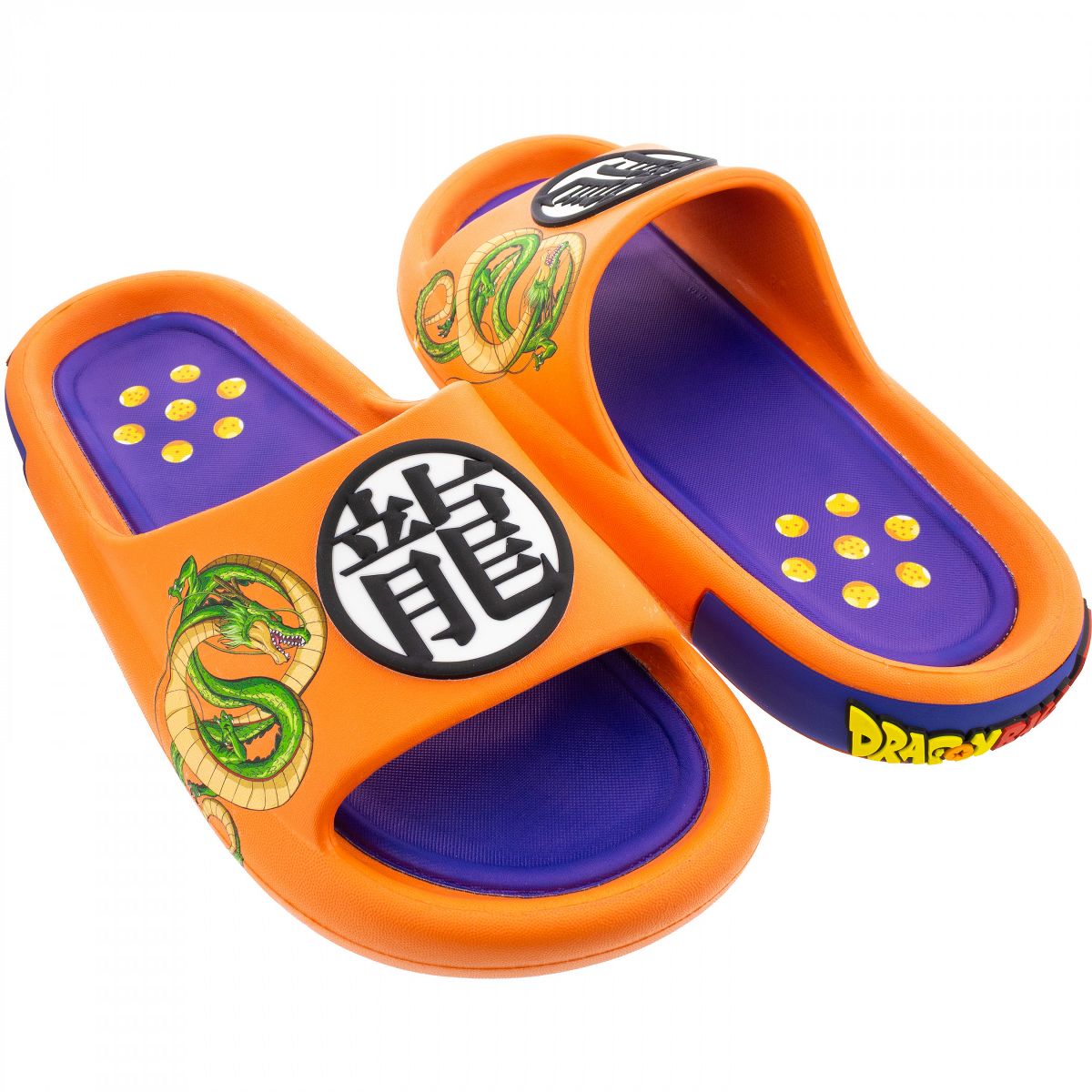 Mens Dragon Ball Z Shenron Cloud Comfort Foam DBZ Slide Sandal