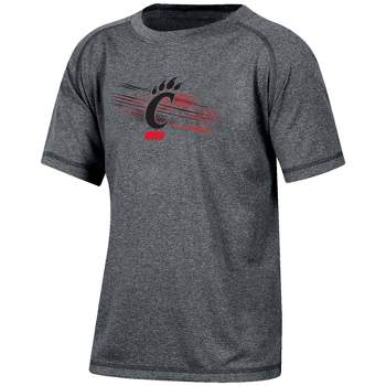 NCAA Cincinnati Bearcats Boys' Gray Poly T-Shirt