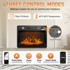 Karl Home 1400-Watt 18-inch Smart Electric Fireplace Insert with WIFI Function and 6-Color Flames - 4 of 4