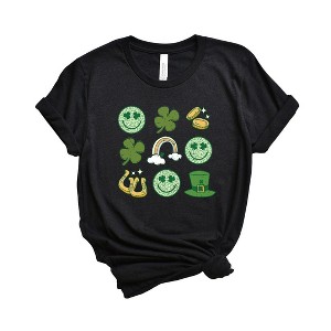 Simply Sage Market Women's Irish Icons Chart Short Sleeve Graphic Tee - 1 of 3