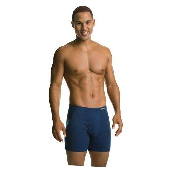 Hanes Men's Cotton Boxer Brief Underwear Super Value Pack, Assorted Solids,  10-Pack