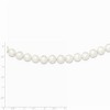 Black Bow Jewelry 9-10mm, White FW Cultured Pearl & Sterling Silver Clasp Necklace - 3 of 4