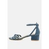 Nicola Braided Leather Block Heel Sandals - 4 of 4