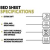 Clementine  6 PC Infused  Soft Breathable Bed Sheets - image 4 of 4