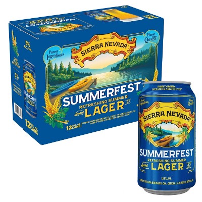 Sierra Nevada Seasonal Beer - 12pk/12 fl oz Cans
