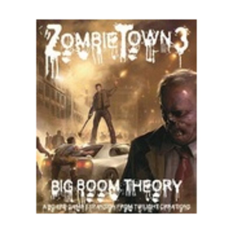 Zombie Town 3 - Big Boom Theory Board Game, 1 of 2