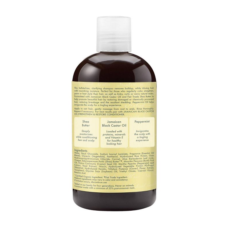 SheaMoisture Jamaican Black Castor Oil Strengthen & Restore Shampoo, 5 of 17