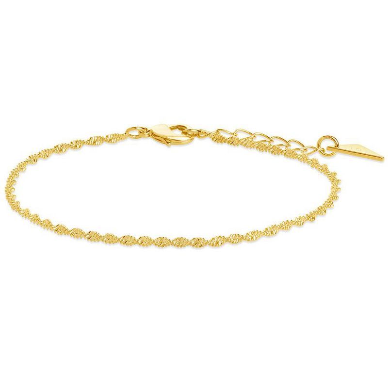 SHINE by Sterling Forever Runa Chain Bracelet, 3 of 4
