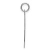 Black Bow Jewelry Sterling Silver, Jersey Collection, Large Number 22 Pendant - 2 of 4
