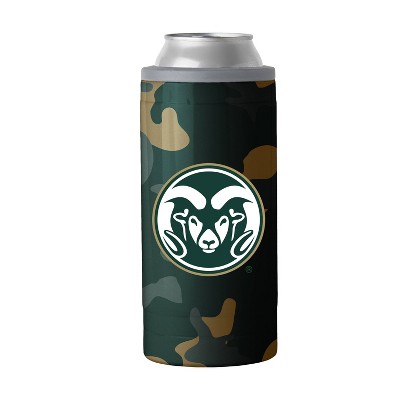 NCAA Colorado State Rams 12oz Slim Can Camo Cooler