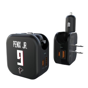 NFL Atlanta Falcons Players Game Tactic 18-Watt 2 in 1 USB A/C Charger - 1 of 3