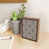 Pimlada Phuapradit Kaasni Gray Framed Mini Art Print 4" (H) x 3" (W) x 1" (D) - Society6 - 2 of 3