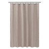 Evideco French Home Goods Extra Long Shower Curtain Liner Plastic 79"L x 71"W - 2 of 4