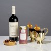 Twine Mulled Wine Glass for Hot Toddies and Cocktails, Clear Glass Mug with Gold Plated Stainless Steel Handle, 12 Oz Set of 1 - 2 of 4
