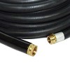 Apache 98108804 50 Foot Industrial Rubber Garden Water Hose with Heavy Duty MGHT x FGHT Brass Fittings and 1 Bend Restrictor (2 Pack) - 3 of 3