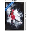 Trends International Michael Jordan - Burst Framed Wall Poster Prints - 3 of 4